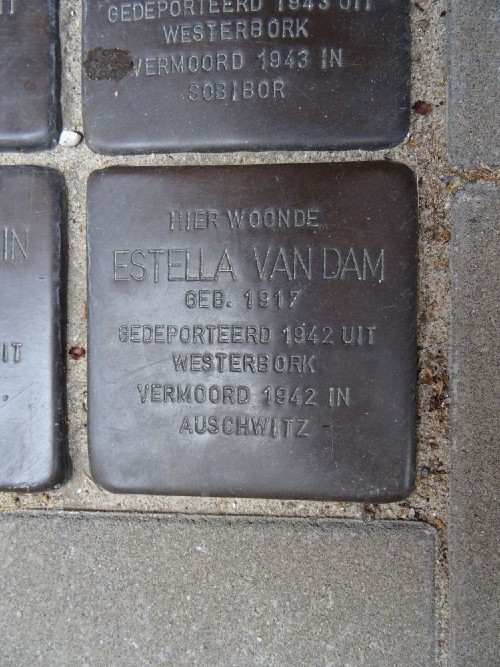 Stolpersteine Dapperstraat 1 #2