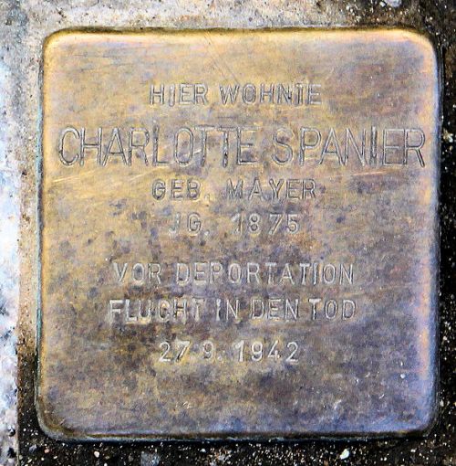 Stolpersteine Jenaer Strae 20 #2