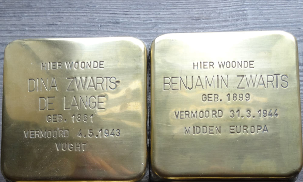 Stolpersteine Enkstraat 20 #1