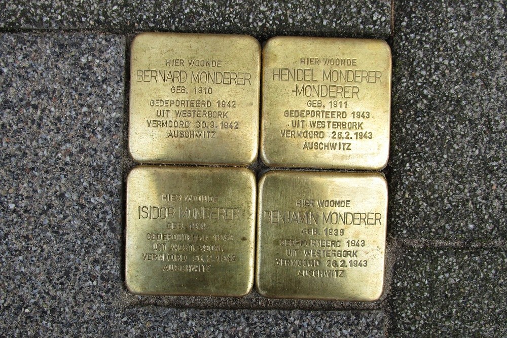 Stolpersteine Spoorsingel 64b