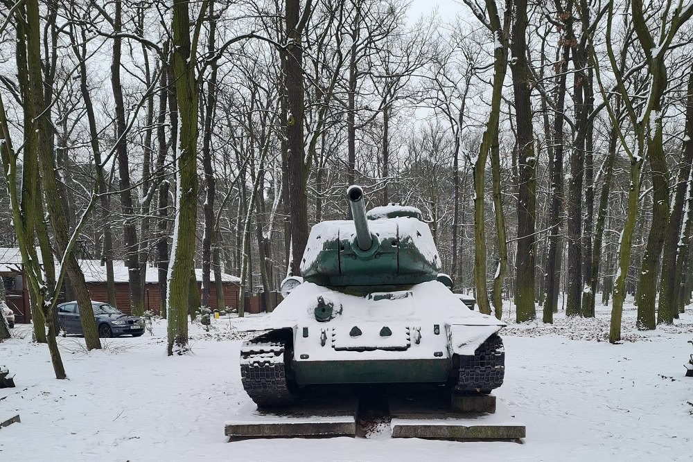 T-34/85 Tank & 76mm M1942 (ZiS-3) Guns Grudziadz #3