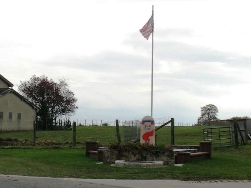 Kilometerpaal Voie de la Liberté #3