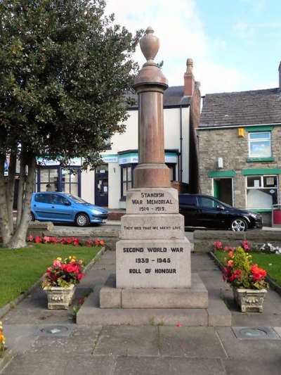 Oorlogsmonument Standish #2