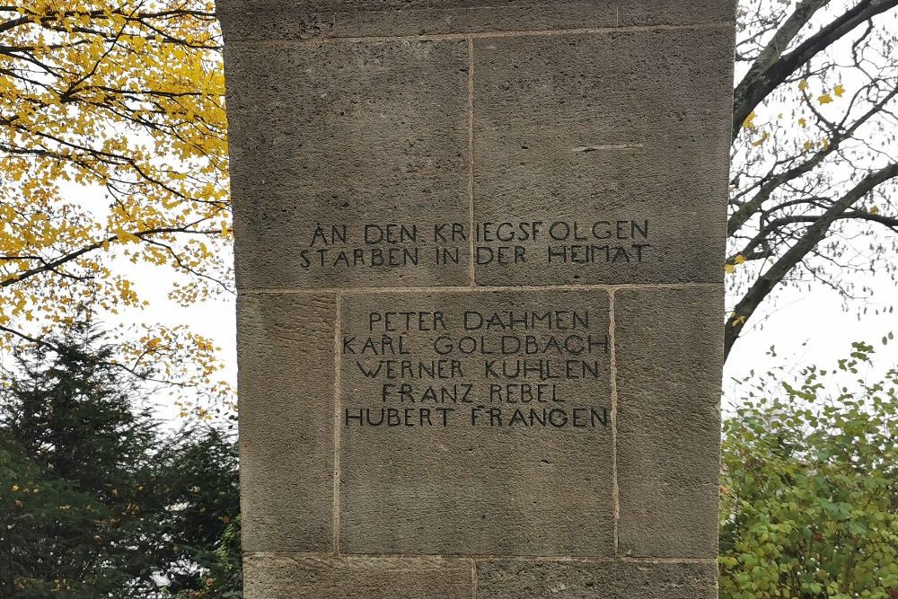 War Memorial Dsseldorf-Kaiserswerth #2