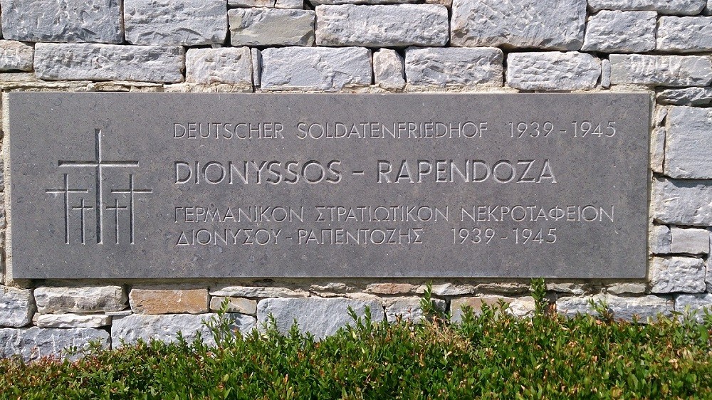 German War Cemetery Dionyssos-Rapendoza #5