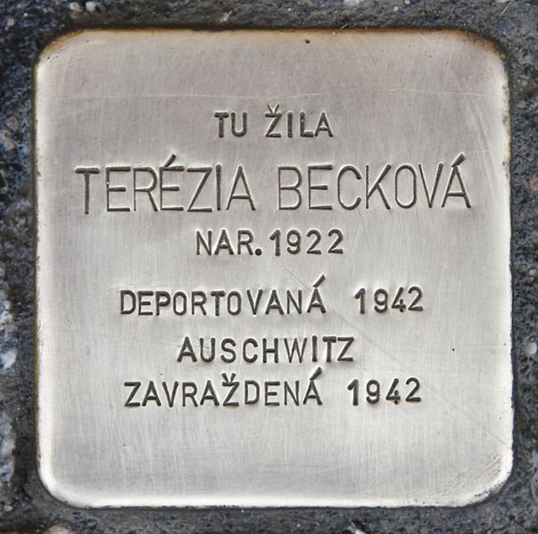 Stolperstein Hlavn 3