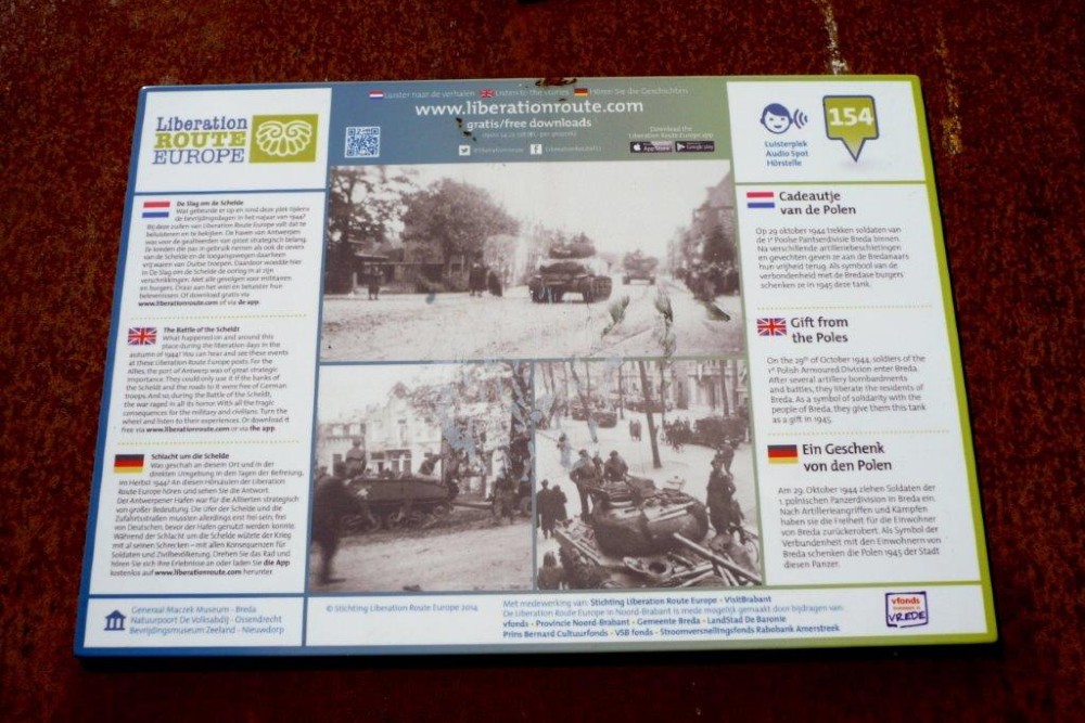 Liberation Route Marker 154: Gift from the Poles #3