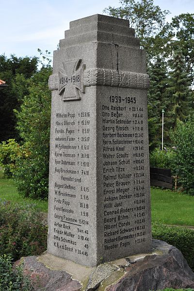 Oorlogsmonument Althemmoor