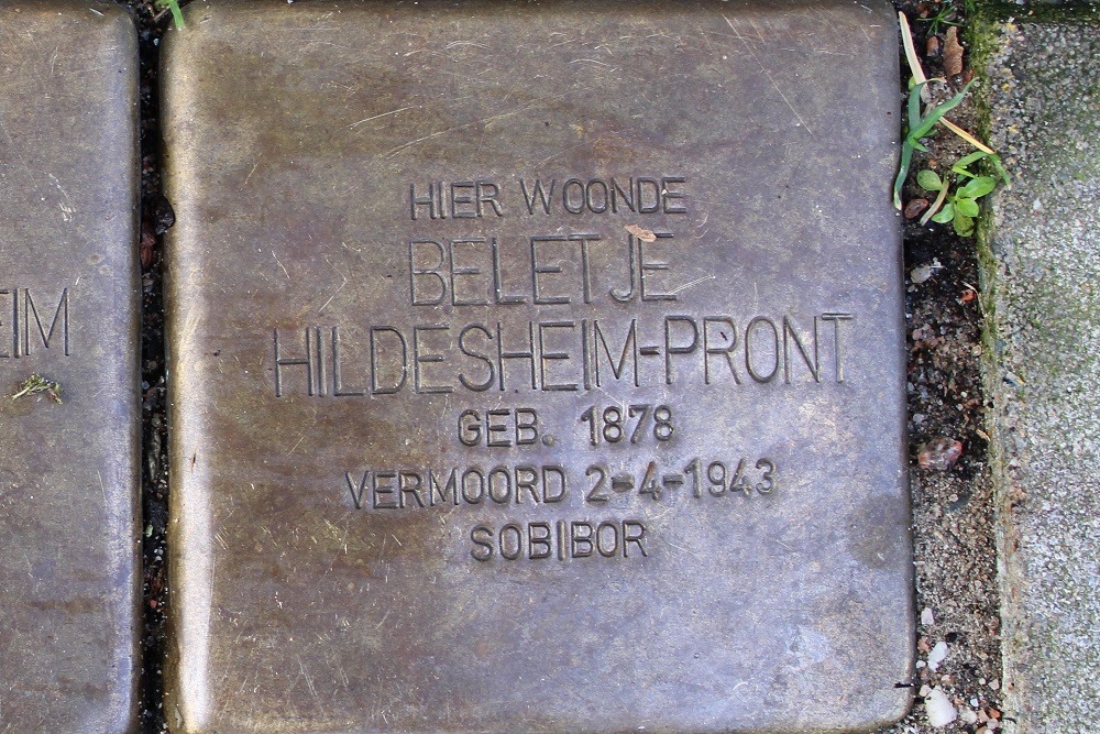 Stolpersteine Nieuwe Grachtje 7 #3