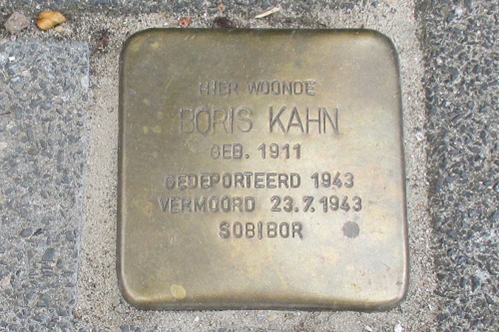 Stolpersteine Coendersweg 4-2