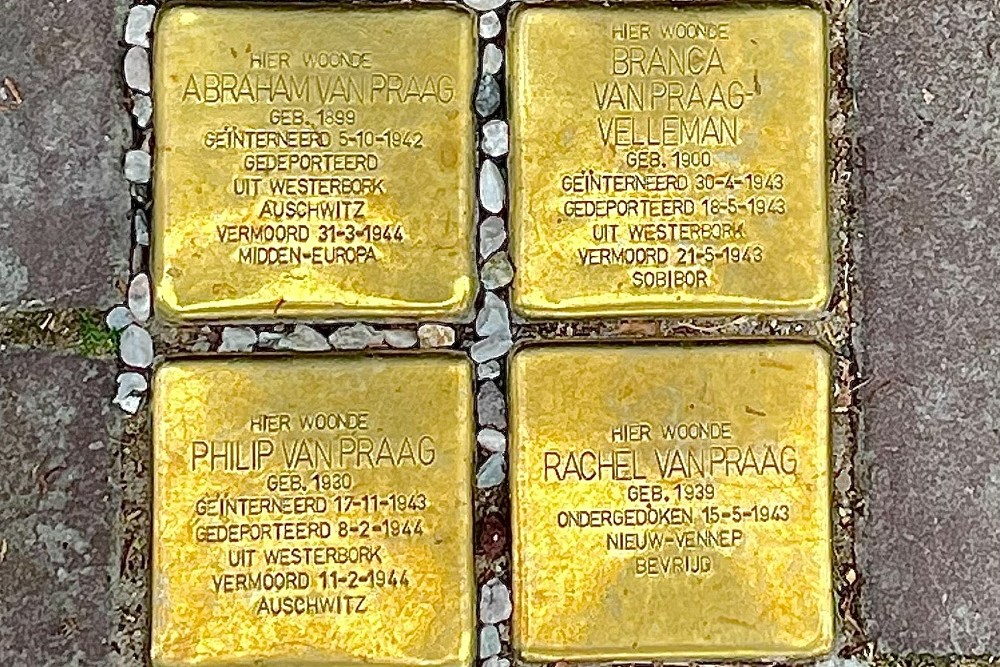 Stolpersteine Molukkenstraat 154