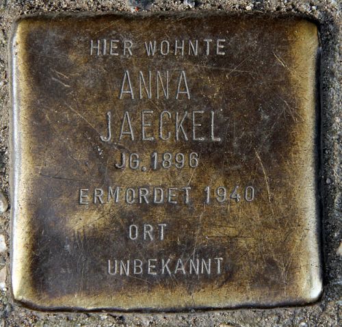 Stumbling Stone Reichenberger Straße 72a #1