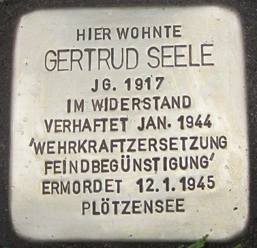 Stolperstein Parchimer Allee 75