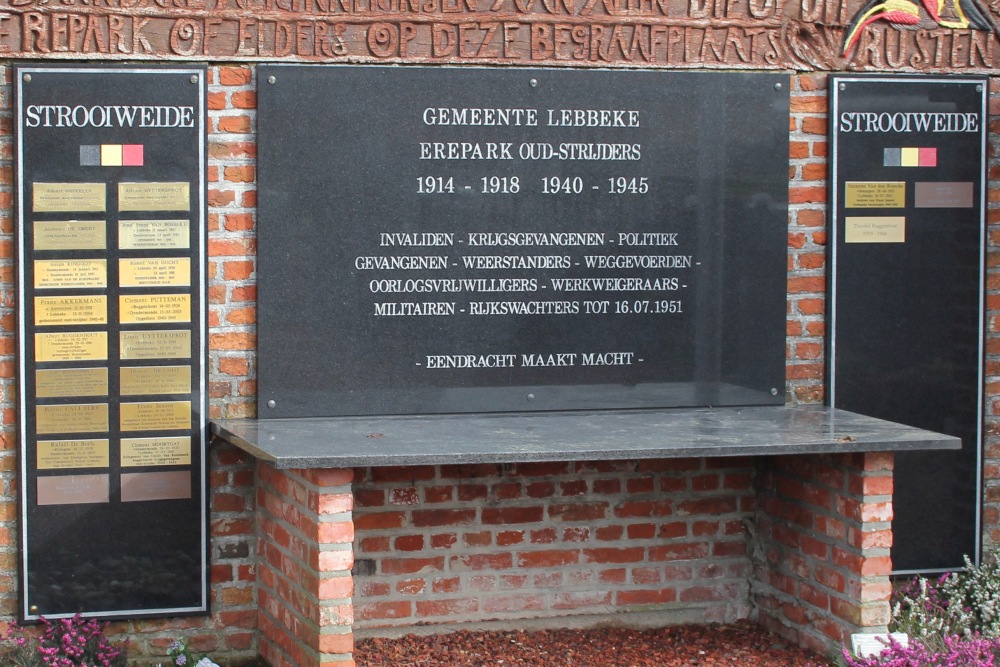 Monument Oudstrijders Lebbeke	 #2