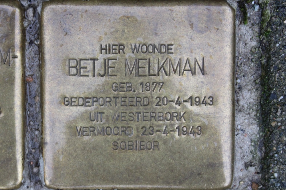 Stolpersteine Keizer Ottostraat 28 #3