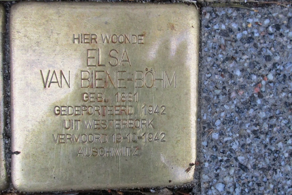 Stumbling Stones Willebrordusstraat 137a #3