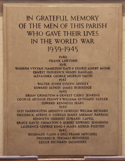 War Memorial St. Michael Church St. Albans #2