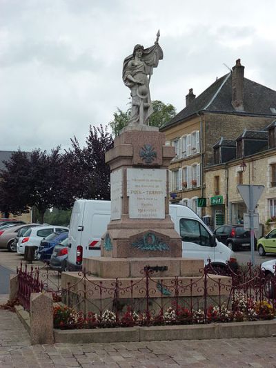 Oorlogsmonument Poix-Terron