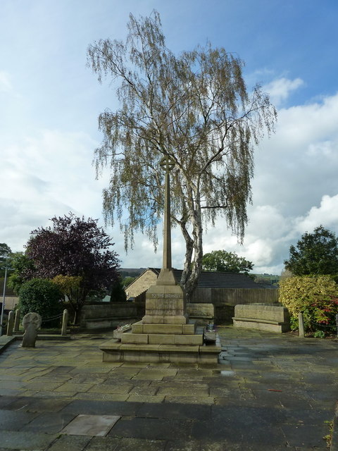 Oorlogsmonument Foulridge #1