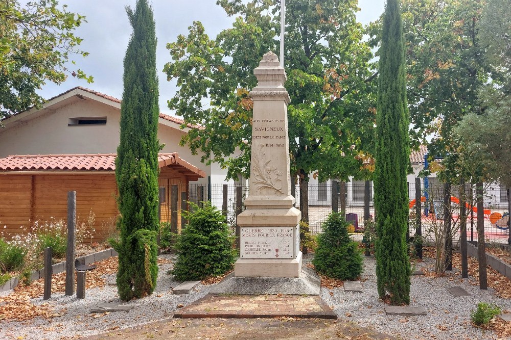 Oorlogsmonument Savigneux