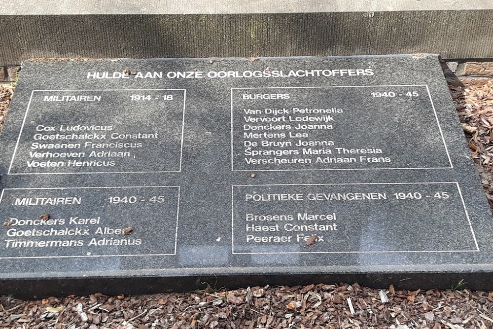 Oorlogsmonument Kerkhof Meer #4