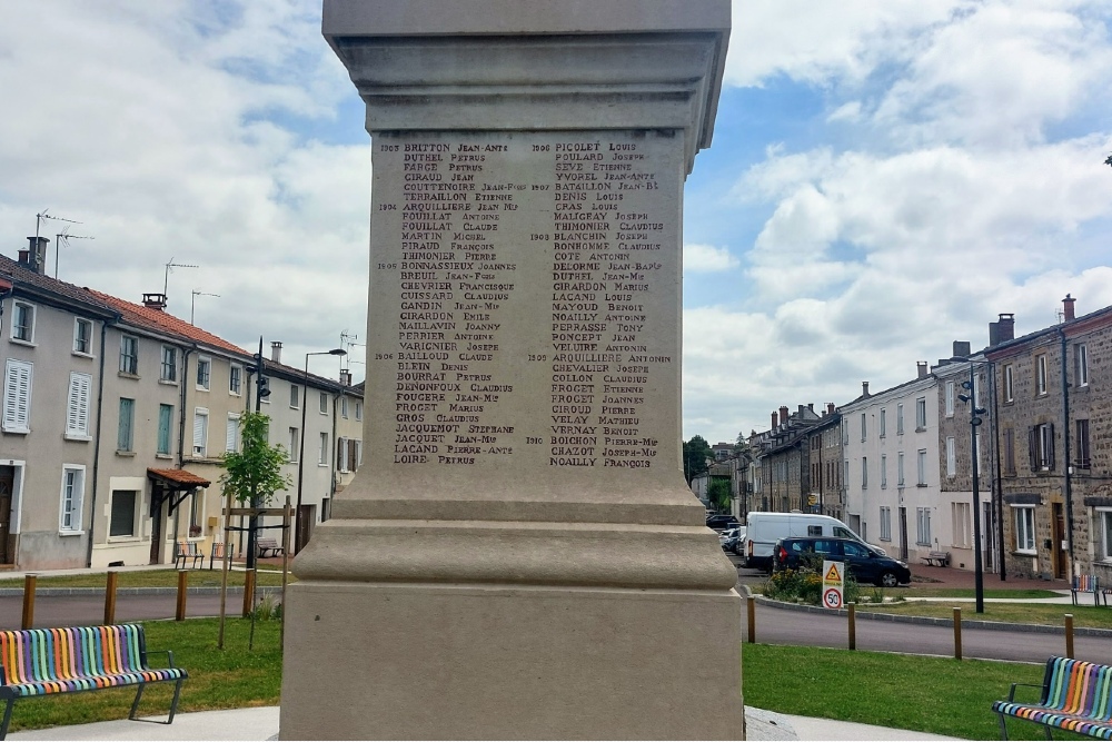 War Memorial Panissiéres #4