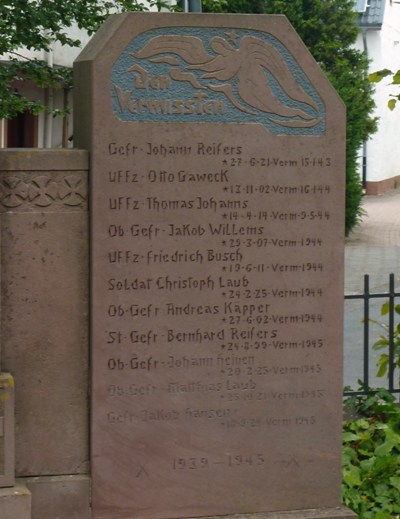 Oorlogsmonument Hersdorf #5