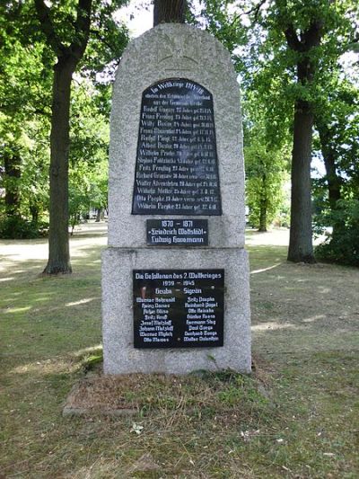 Oorlogsmonument Grube #1