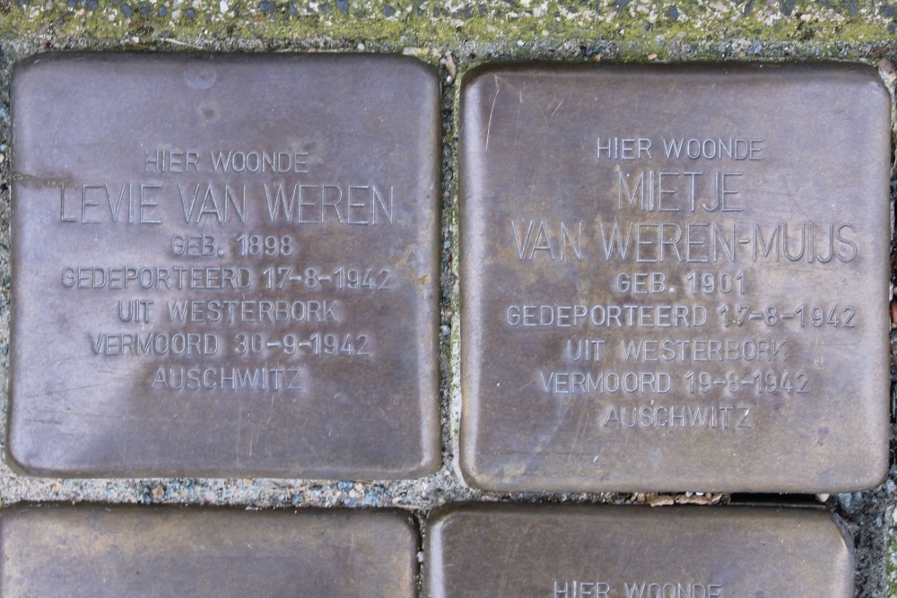 Stumbling Stones van Heurnstraat 216 #2