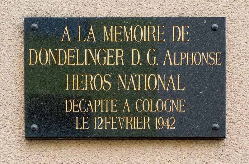 Gedenkteken Alphonse Dondelinger