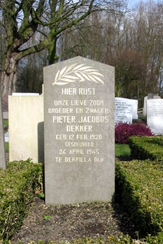 Dutch War Graves Zierikzee (Gen. Cemetery) #1