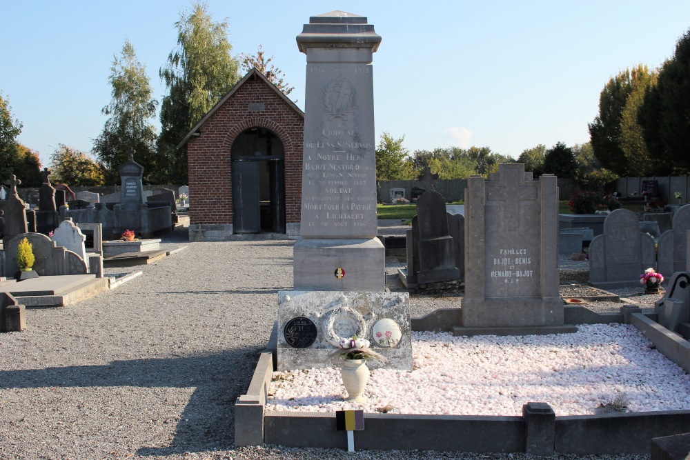 Belgian War Grave Lens-Saint-Servais #1
