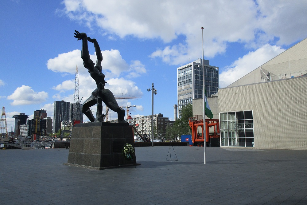 'The Destroyed City' Memorial Rotterdam #3