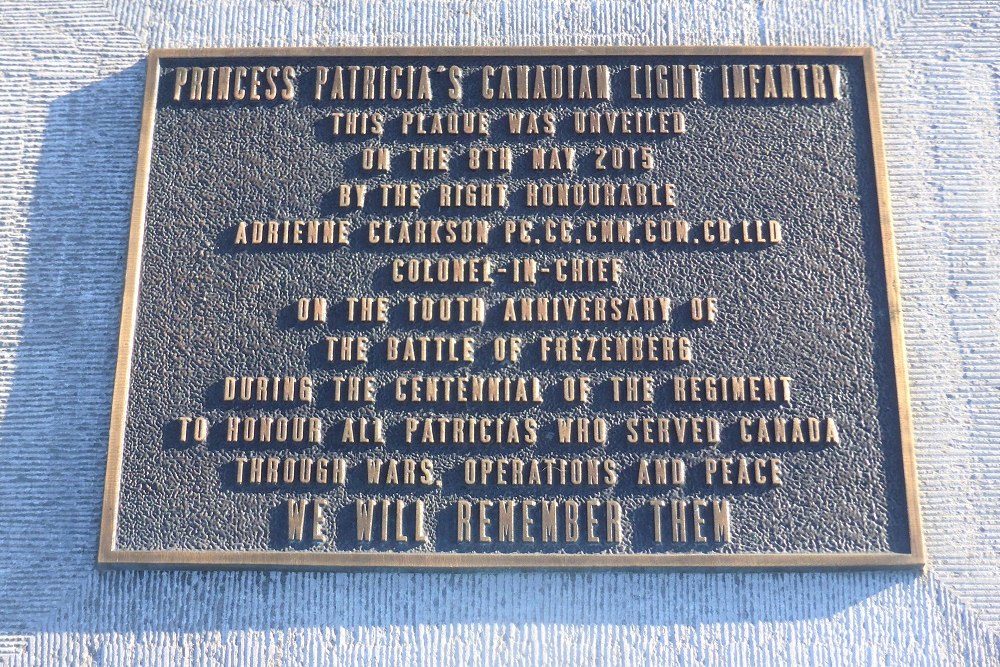 Princess Patricias Canadian Light Infantry Memorial #3