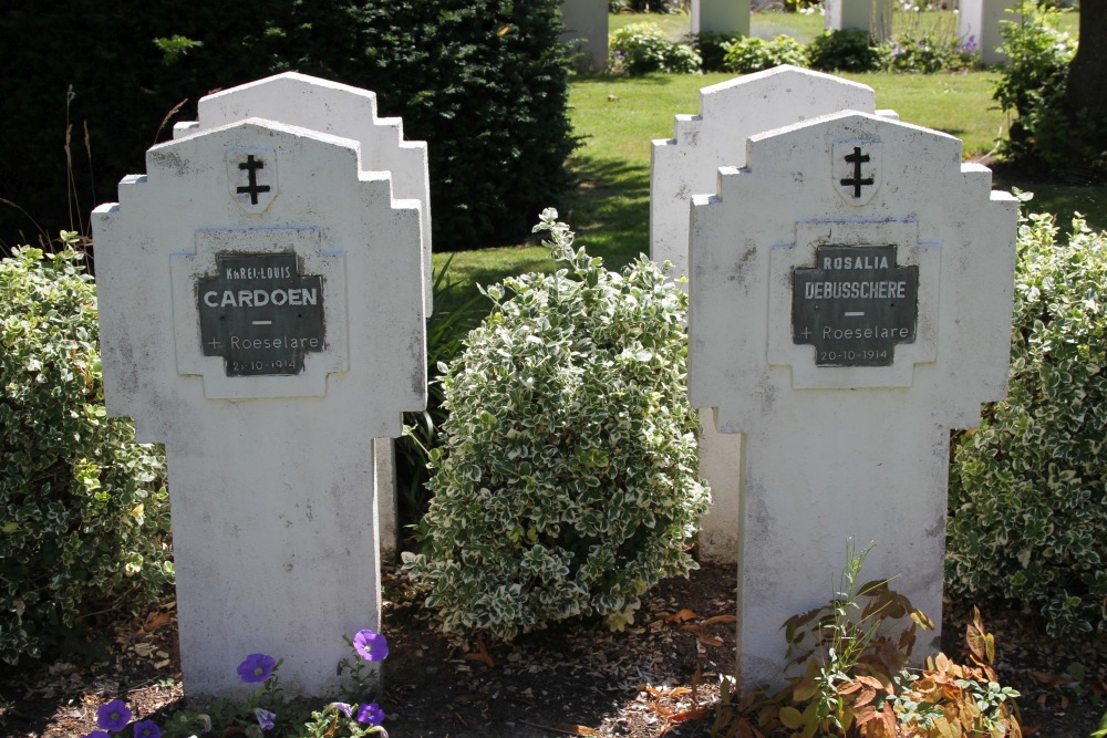 Belgische Oorlogsgraven Roeselare #4