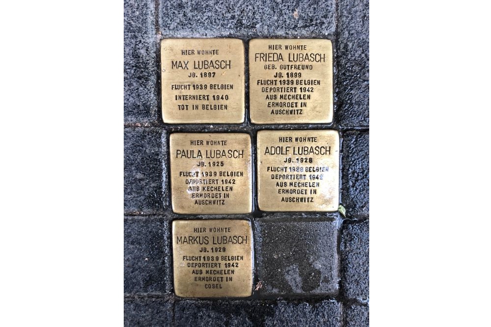 Stolpersteine Karlstraße 39