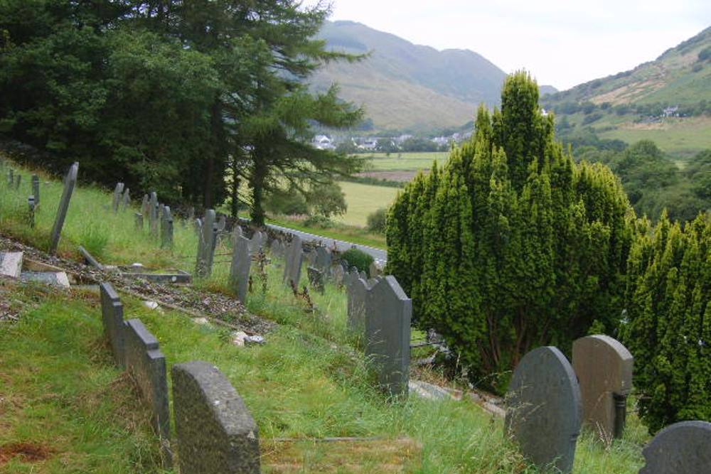 Commonwealth War Graves Abergynolwyn Fedw Cemetery