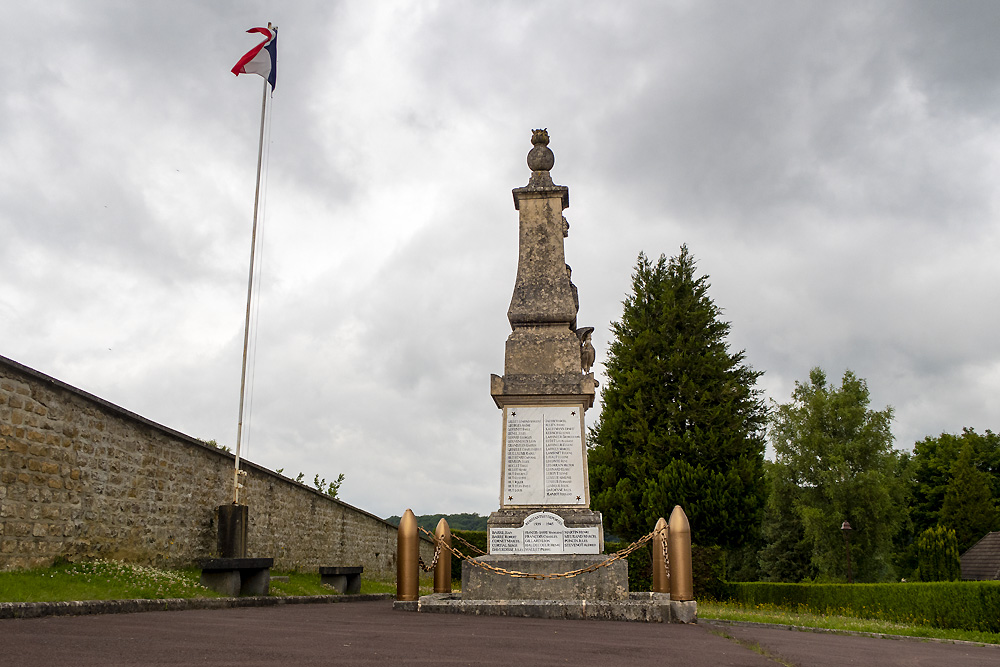 Oorlogsmonument Vrigne-aux-Bois