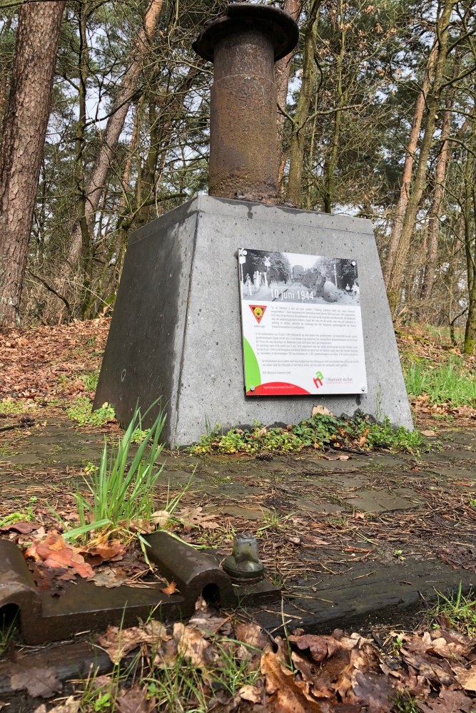 Monument Treinsabotage Juni 1944