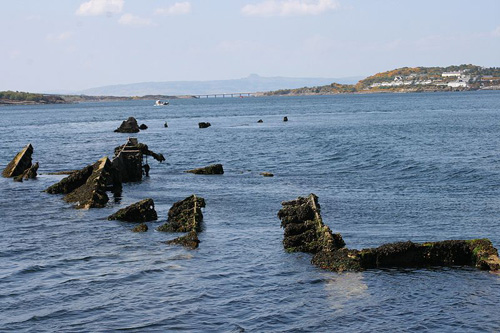 Ship Wreck HMS Port Napier (M 32)