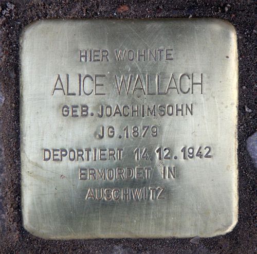 Stolpersteine Mommsenstrae 4 #2