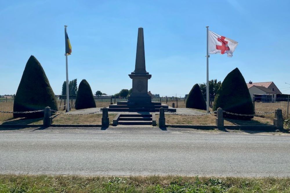 Memorial Grenadiers and First Gas Attack