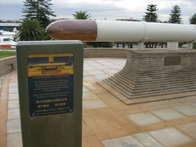 Monument Amerikaanse Onderzeeboten Fremantle #2