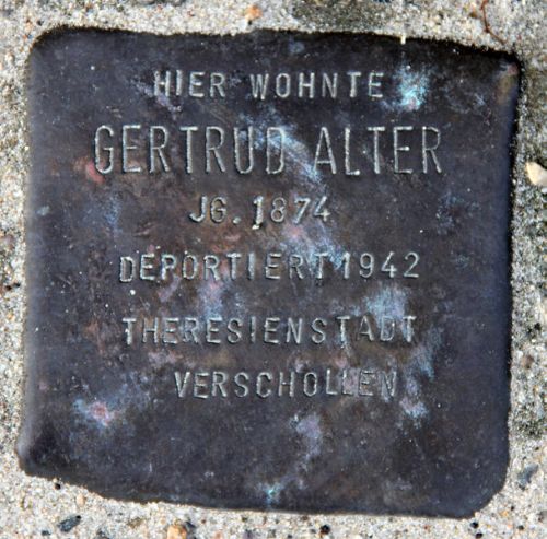 Stolpersteine Cuxhavener Strae 14 #1