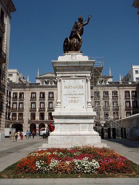 Standbeeld van Pedro Velarde y Santilln