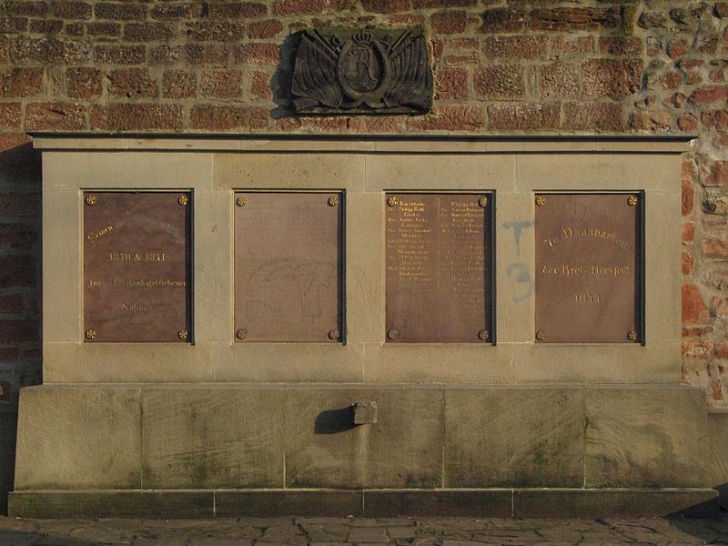 Monument Frans-Duitse Oorlog Bad Hersfeld #1