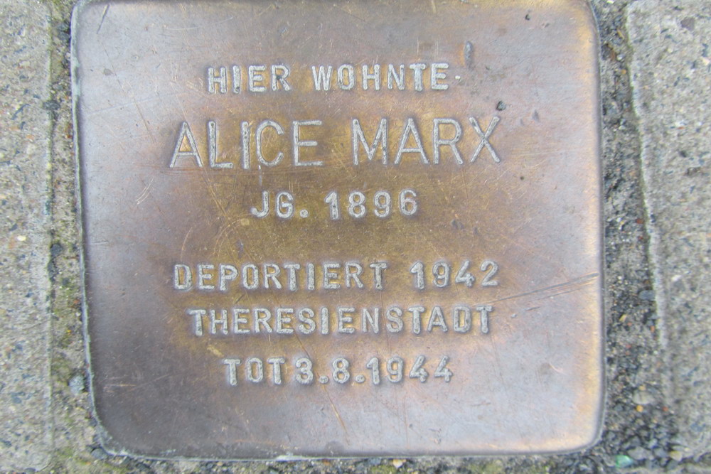 Stolperstein Goltsteinstrae 20