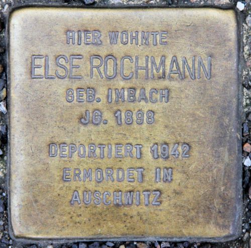 Stolpersteine Leibnizstraße 19 #2