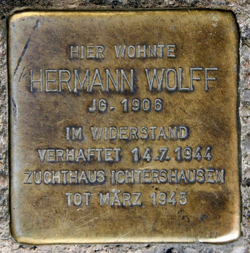 Stolperstein Riemannstraße 4