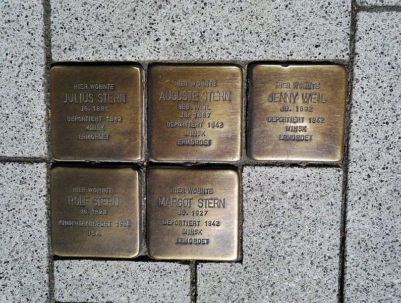 Stolpersteine Hauptstraße 15 #1